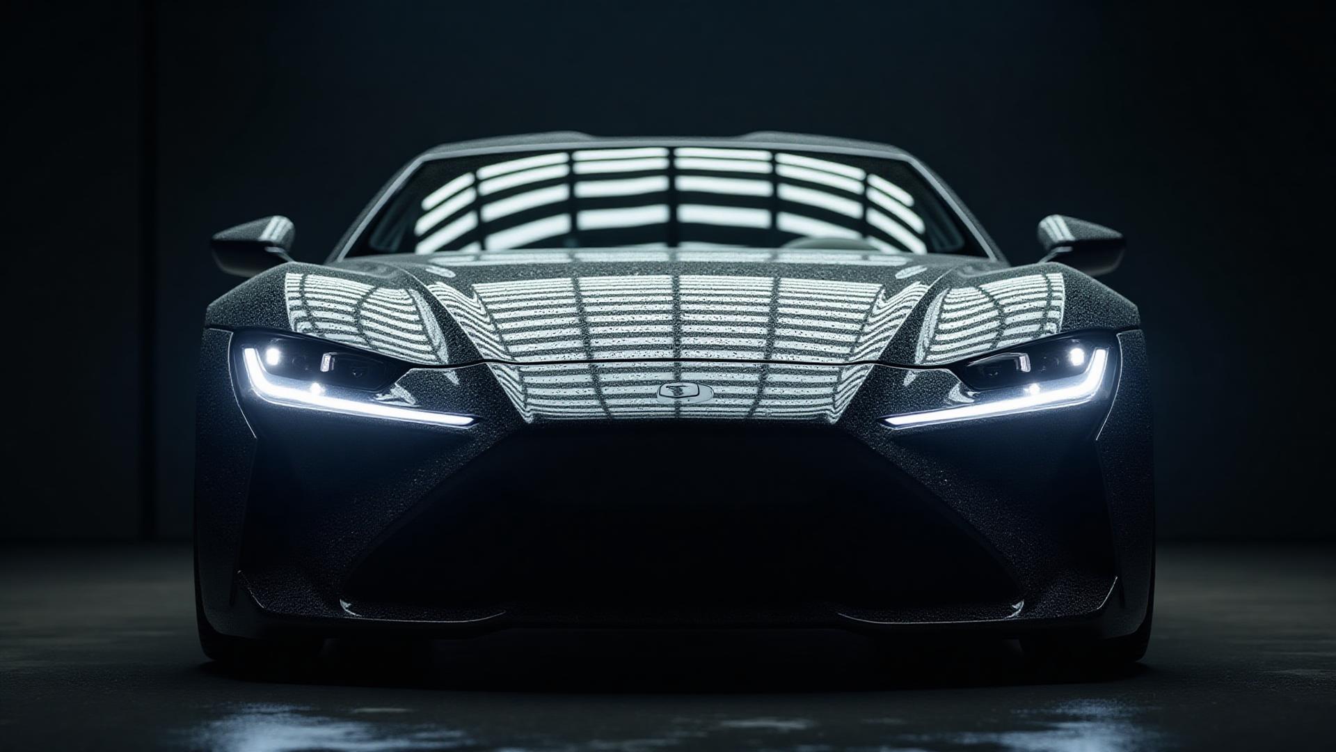 Protected performance vehicle in a controlled studio